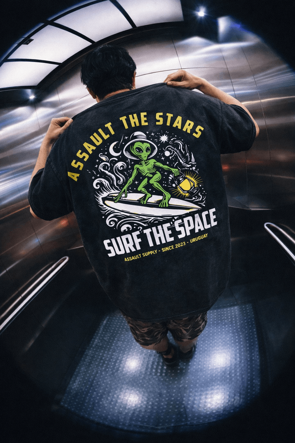 Remera Assault the stars