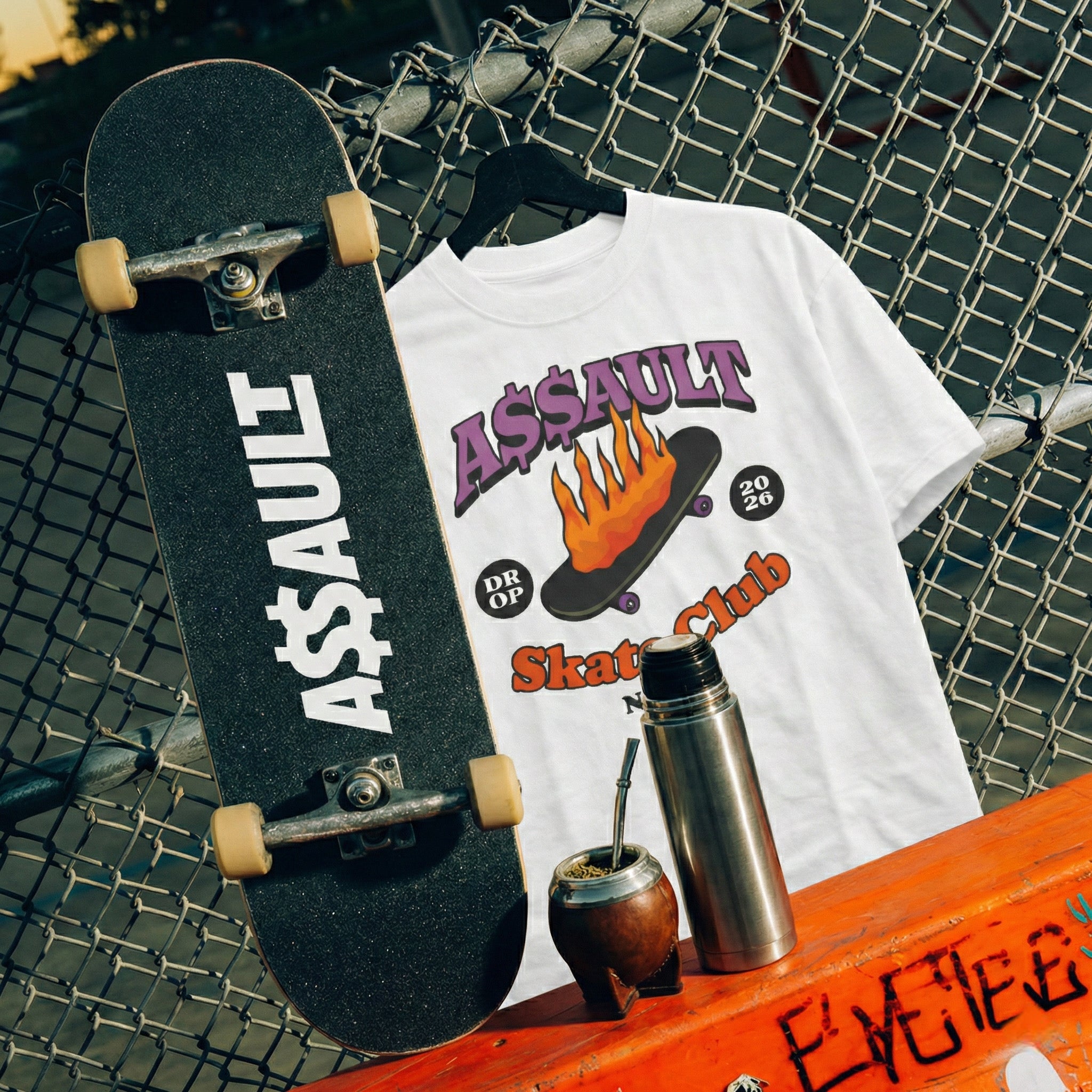 Remera Assault Skate Club