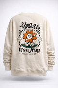 Buzo "Don't grow up it's a trap".