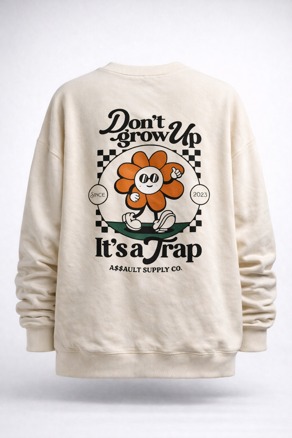 Buzo "Don't grow up it's a trap".