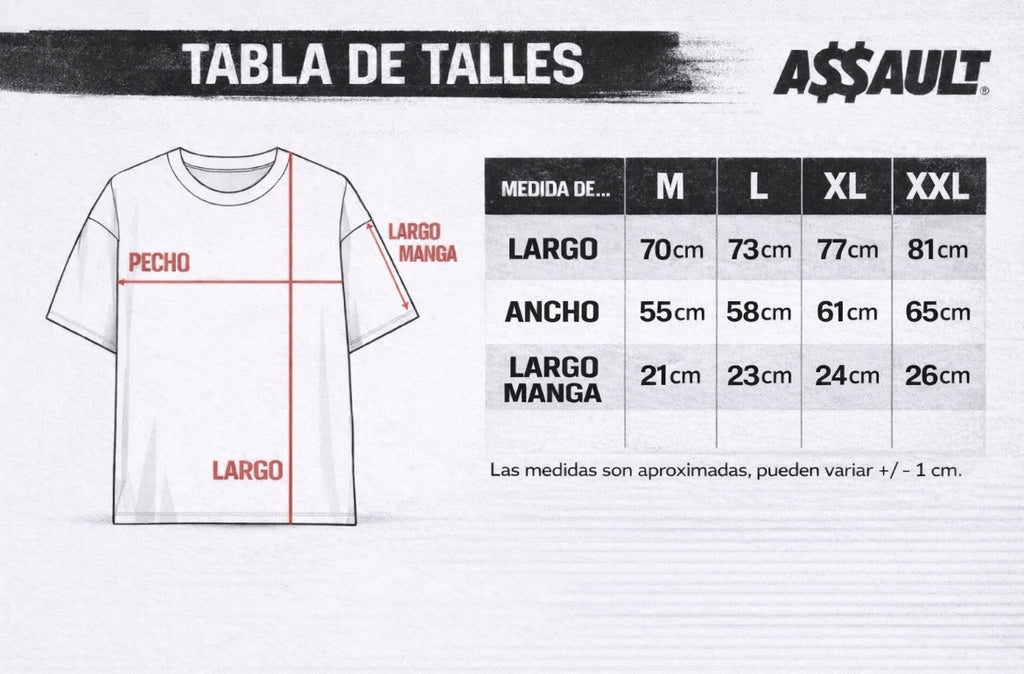 Remera Assault "LOST VISION"