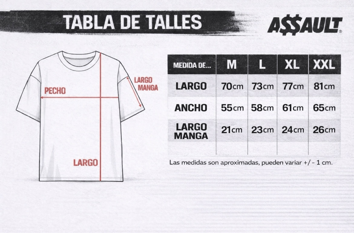 Remera Assault "LOST VISION"