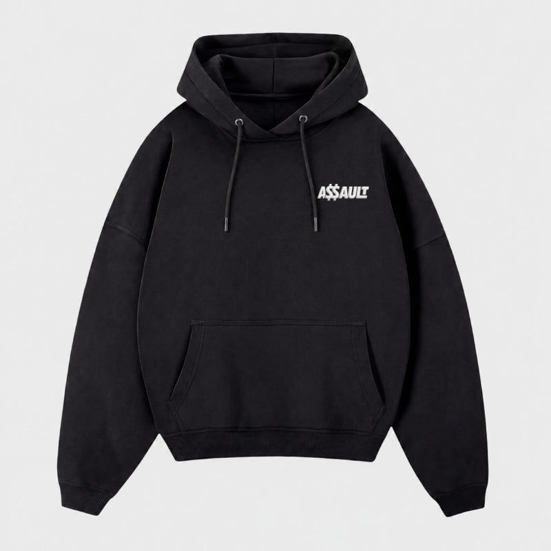 Hoodie 'All eyes on me' color Negro